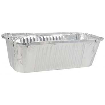 Caserole din aluminiu dreptunghiulare m816l t 250 x 134 x 68 mm 1500cc 100 10 bx