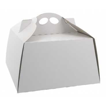 Cutii tort albe din carton gros 250 x 250 mm l 250x250mm 25 1 bx