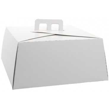 Cutii tort albe din carton gros 300 x 300 mm b 300x300mm 25 1 bx