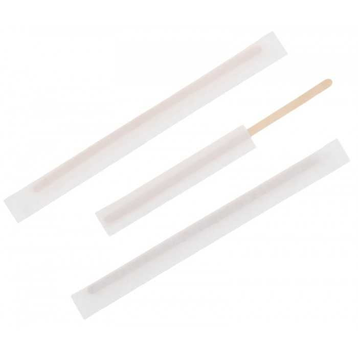 Paletine din lemn ambalate individual 140 mm 140 x 5 x 1 mm in hartie 1000 10 bx