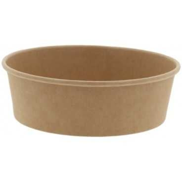 Boluri din carton kraft natur 146 mm 500cc t 146x45 mm 500cc 50 6 bx