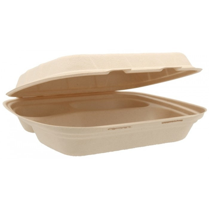 Caserole bio natur 235 x 205 mm 3 compartiment t 235 x 205 x 60 mm 50 4 bx