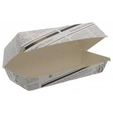 Caserole din carton pentru panini 195 x 75 mm kraft natur m 225 x 110 x 70 mm 50 4 bx