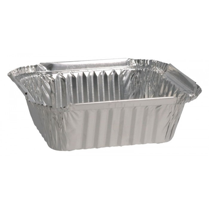 Caserole aluminiu dreptunghiulare m528l t 145 x 120 x 50 mm 480cc 100 10 bx