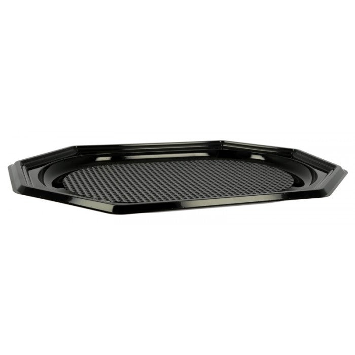Platouri din pet negre v350 t 350 x 250 x 20 mm 10 20 bx