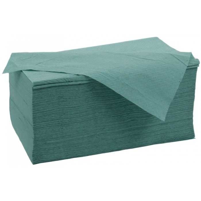 Prosoape verzi din celuloza absorbante zz 1 strat l 230x250mm 1st 250 20 bx