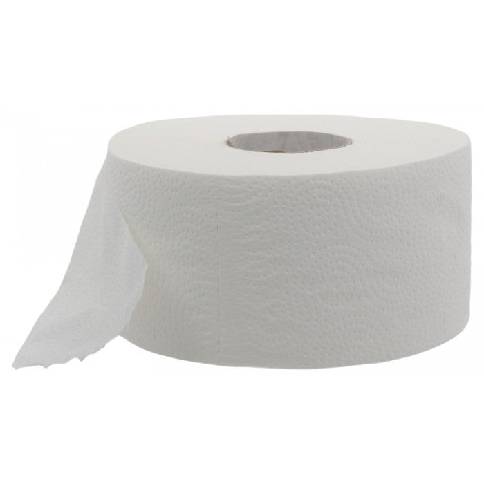 Hartie igienica alba cu pretaiere 2 straturi 250 gr l 100m 2straturi 12 1 bx