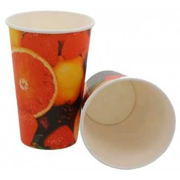 Pahar carton fructe 16oz d90 50 20 bx t 90 x 132 mm 450cc 50 20 bx
