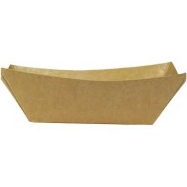 Barcute din carton kraft natur 220cc 135 x 100 x 37 mm t 135 x 100 x 37 mm 220cc 250 4 bx