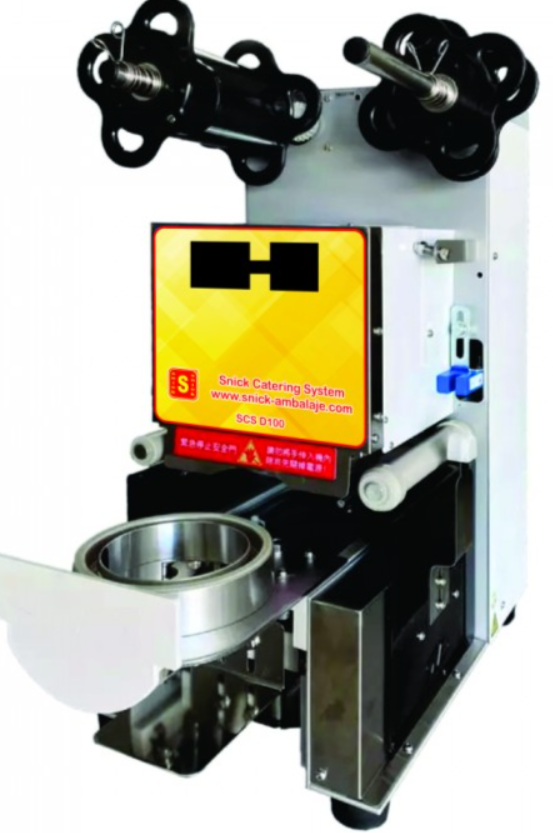 Aparat termosudare boluri si pahare, automata, cu taiere pe contur, D100A, for D90 and D95 mm