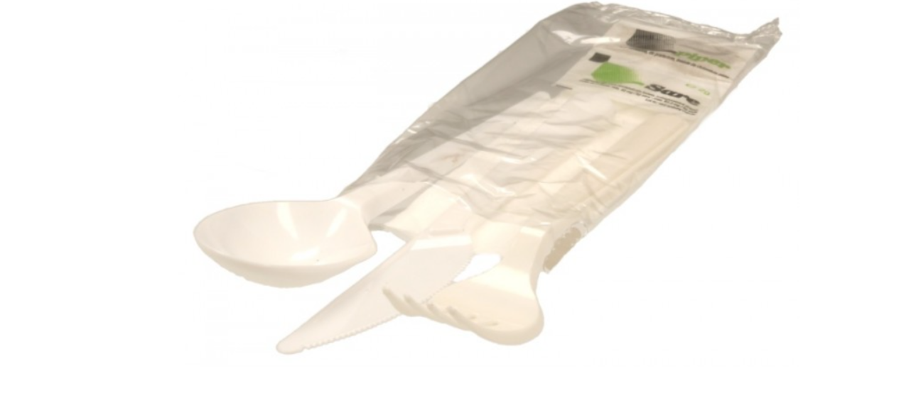 Set tacamuri BIO, reutilizabile, ambalate in BOPP, TRIS+SP, 100 buc/set