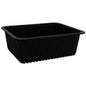 Caserole din pp termosudabile  negre  227 x 178 x 80 mm  t  227 x 178 x 80 mm   ts  280 1 bx