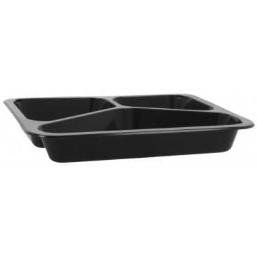 Caserole din pp termosudabile  pentru catering  negre  m227-30-3c  ts  224x178x30 775cc  50 8 bx