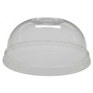 Capace din pla  transparente  dome  orificiu pai     95 mm  b    95 mm  100 10 bx
