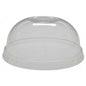 Capace din pla  transparente  dome  orificiu pai     95 mm  b    95 mm  100 10 bx