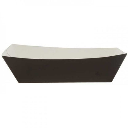 Barcute din carton negru, 400cc (250 buc/set)