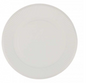 Farfurii biodegradabile din trestie de zahar, albe, rotunde cu nervuri, D155 mm, 50 buc/set