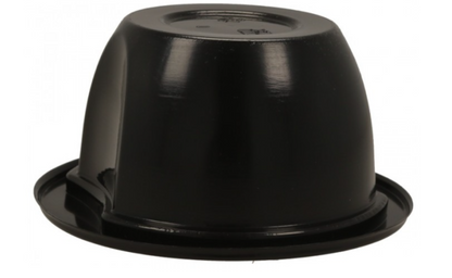 Boluri termosudabile din PP, negre, cu manere, D150-20, H70 mm, 640cc, 50 buc/set