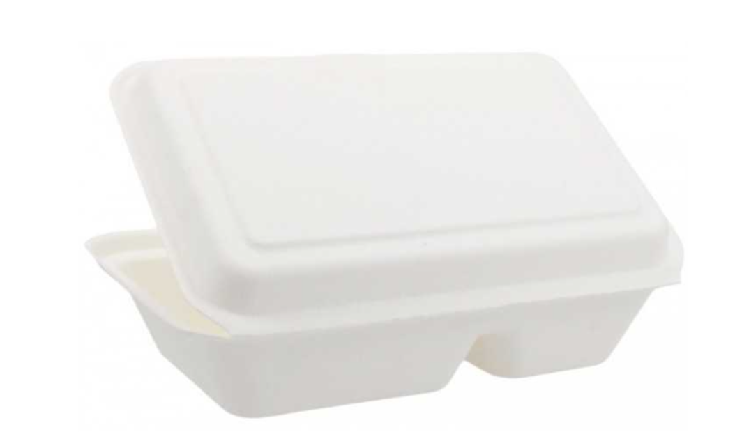 Meniu bio alb 155x240 H65,-2C, 1000CC, 155x240x65 mm, 50 buc/set