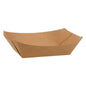 Barcute din carton natur, 1200cc (250 buc/set)